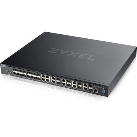 Zyxel Communications Xs3800-28 - 4 Port Multi-Gigabit 1G/2.5G/5G/10G-Base-T W/16 Port 10G XS3800-28